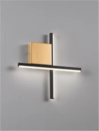 Aplică CROSS LED 10 W, 230 V, 660 lm, 3000K, IP20, aluminiu 5