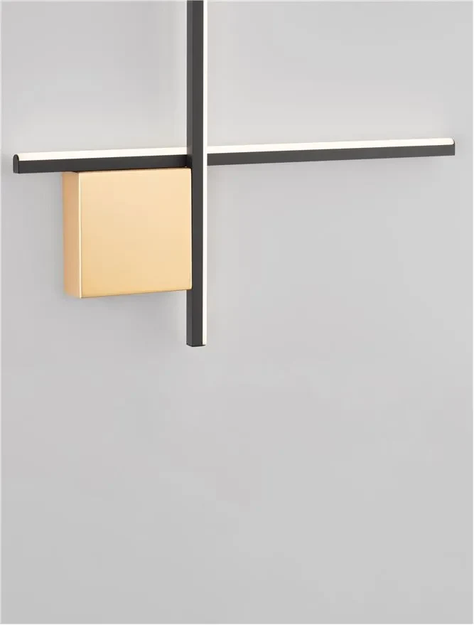 Aplică CROSS LED 15 W, 230 V, 881 lm, 3000K, IP20, dimmabil Triac, aluminiu 5