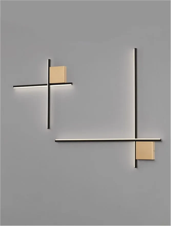 Aplică CROSS LED 15 W, 230 V, 881 lm, 3000K, IP20, dimmabil Triac, aluminiu 8