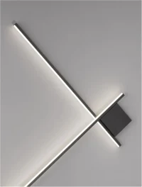 Aplică CROSS LED 21 W, 230 V, 1359 lm, 2700K, IP20, dimmabil Triac, aluminiu 3
