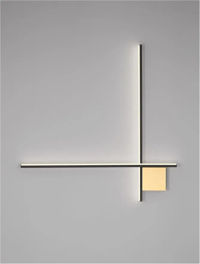 Aplică CROSS LED 20 W, 230 V, 1359 lm, 3000K, IP20, dimmabil Triac, aluminiu 3