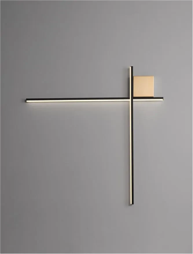 Aplică CROSS LED 20 W, 230 V, 1359 lm, 3000K, IP20, dimmabil Triac, aluminiu 4