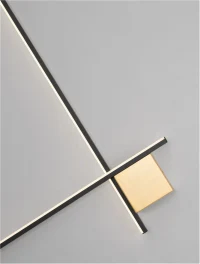 Aplică CROSS LED 20 W, 230 V, 1359 lm, 3000K, IP20, dimmabil Triac, aluminiu 5