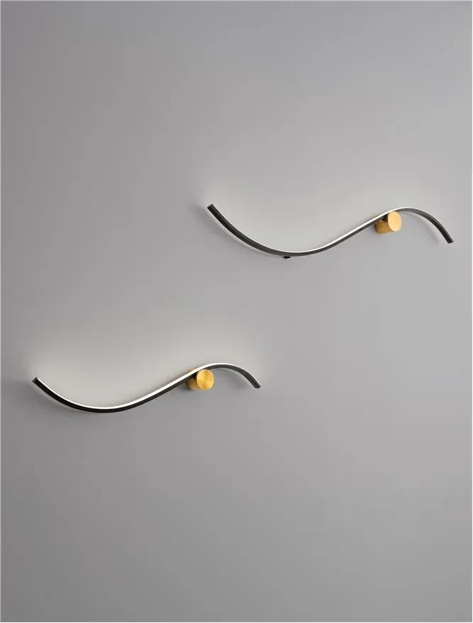 Aplică KIMA LED 14 W, 230 V, 880 lm, 3000K, IP20, aluminiu 7