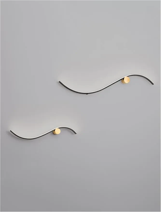 Aplică KIMA LED 14 W, 230 V, 880 lm, 3000K, IP20, aluminiu 9