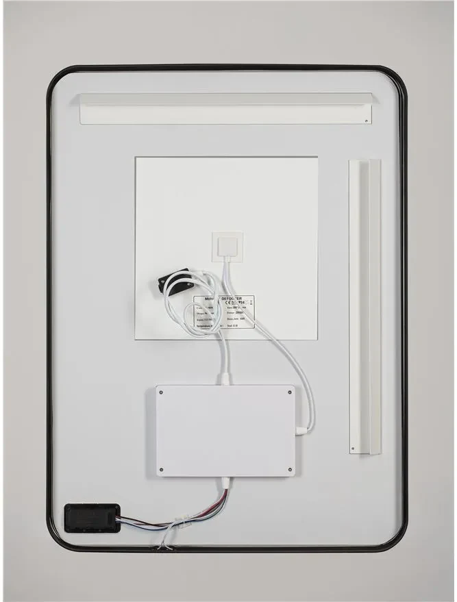 Oglindă SINIA LED 48 W, 220-240 V, 1132 lm, 3000K, IP44, aluminiu și sticlă 7
