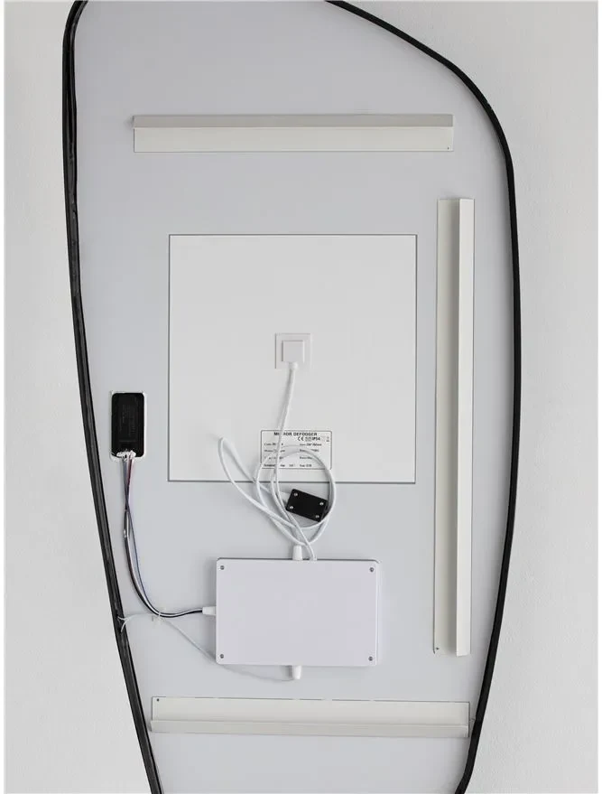 Oglindă SINIA LED 53 W, 220-240 V, 1092 lm, 3000K, IP44, aluminiu și sticlă 7