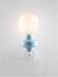 Aplică CLIO E14, 1x5 W, 220-240 V, IP20, ceramică, metal și sticlă 5