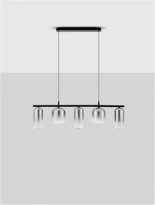 Suspensie AELIA LED 19 W, 220-240 V, 2253 lm, 3000K, IP20, metal și sticlă