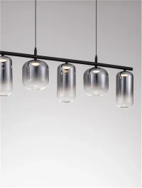 Suspensie AELIA LED 19 W, 220-240 V, 2253 lm, 3000K, IP20, metal și sticlă 5
