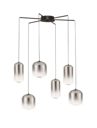 Suspensie AELIA LED 25 W, 220-240 V, 2792 lm, 3000K, IP20, metal și sticlă 2