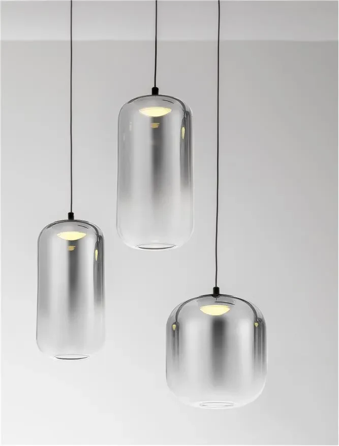 Suspensie AELIA LED 25 W, 220-240 V, 2792 lm, 3000K, IP20, metal și sticlă 5