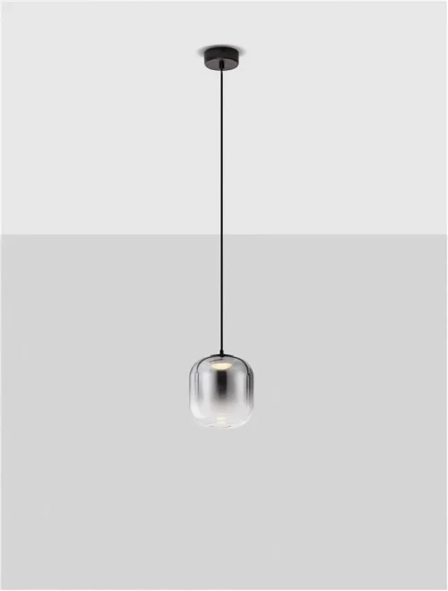Suspensie AELIA LED 3 W, 220-240 V, 478 lm, 3000K, IP20, metal și sticlă