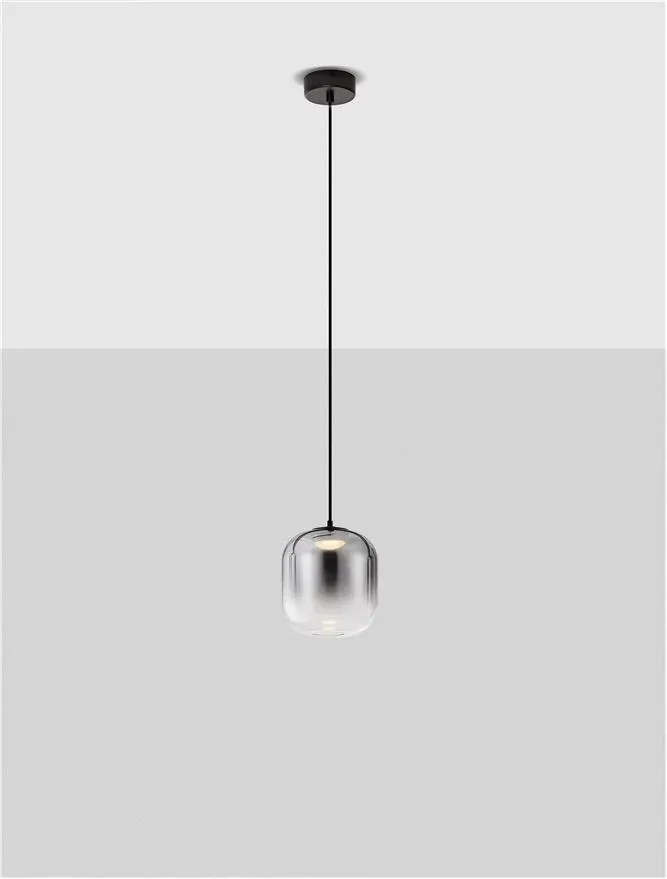 Suspensie AELIA LED 3 W, 220-240 V, 478 lm, 3000K, IP20, metal și sticlă 4