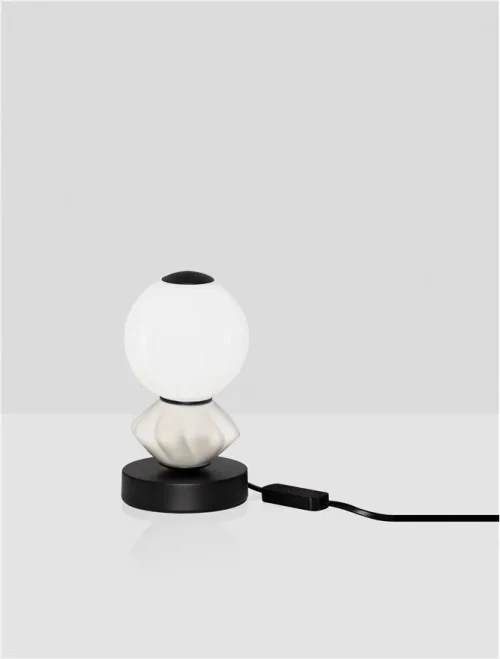 Veioză PALLINA LED 6 W, 220-240 V, 360 lm, 3000K, IP20, dimmabil Triac, ceramică, metal și sticlă