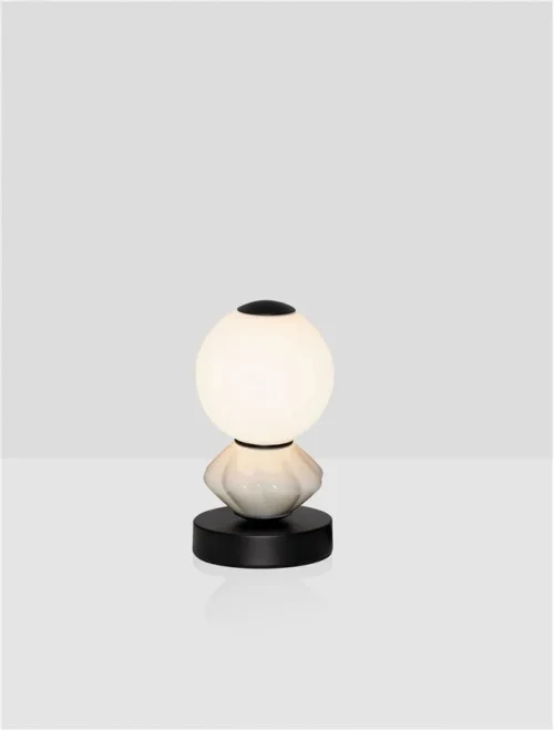 Veioză PALLINA LED 6 W, 220-240 V, 360 lm, 3000K, IP20, dimmabil Triac, ceramică, metal și sticlă