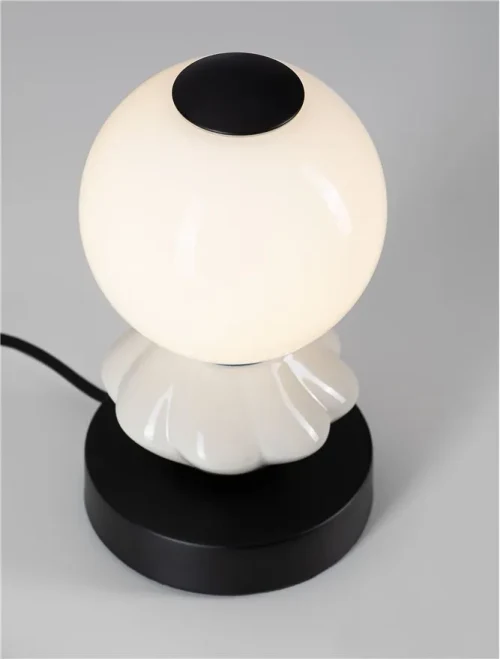 Veioză PALLINA LED 6 W, 220-240 V, 360 lm, 3000K, IP20, dimmabil Triac, ceramică, metal și sticlă