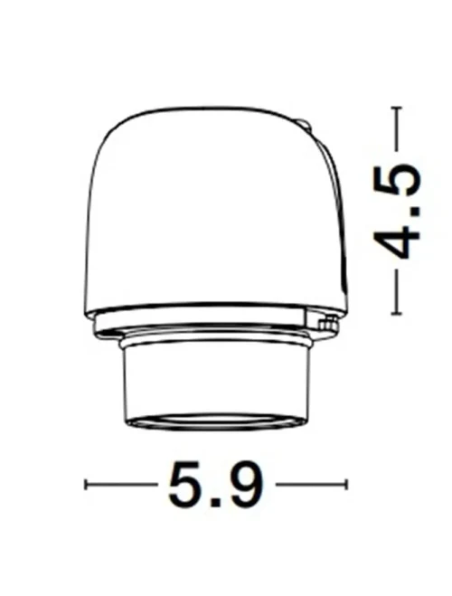 Spot WALL%20WASHER LED 10 W, 220-240 V, 660 lm, 3000K, IP20, UGR <13, CRI ≥98, aluminiu