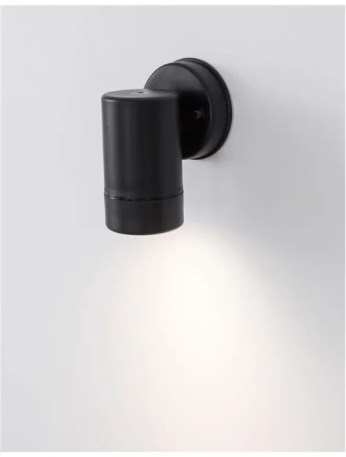 Aplică exterior LIMBIO GU10, 1x7 W, 220-240 V, IP44, sticlă și ABS