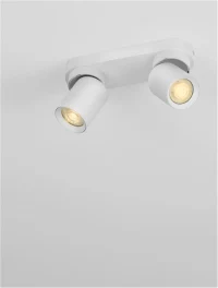 Plafonieră AMECY GU10, 2x10 W, 230 V, IP20, aluminiu 6