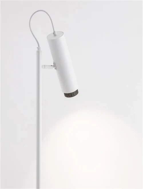 Lampadar NESSI GU10, 1x10 W, 100-240 V, IP20, aluminiu