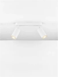 Suspensie MAO GU10, 2x10 W, 100-240 V, IP44, aluminiu și acril 4
