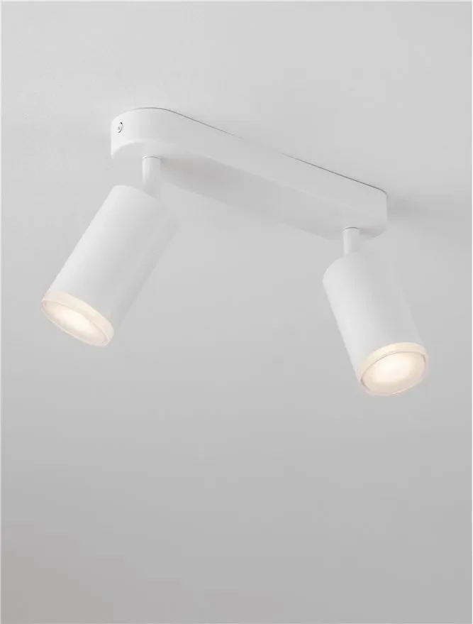 Suspensie MAO GU10, 2x10 W, 100-240 V, IP44, aluminiu și acril 5