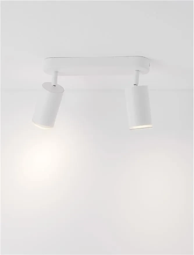 Suspensie MAO GU10, 2x10 W, 100-240 V, IP44, aluminiu și acril 6