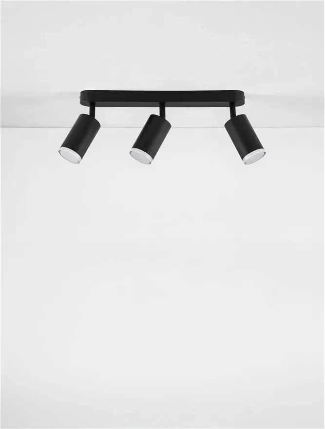 Suspensie MAO GU10, 3x10 W, 100-240 V, IP44, aluminiu și acril 3