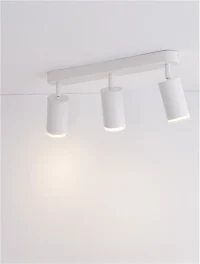 Suspensie MAO GU10, 3x10 W, 100-240 V, IP44, aluminiu și acril 6