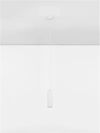 Suspensie MAO GU10, 1x10 W, 100-240 V, IP44, aluminiu și acril 3