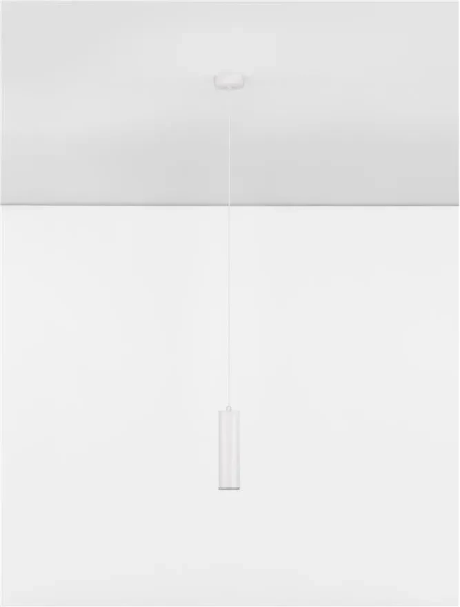 Suspensie MAO GU10, 1x10 W, 100-240 V, IP44, aluminiu și acril 3
