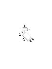 Suspensie MAO GU10, 1x10 W, 100-240 V, IP44, aluminiu și acril 8