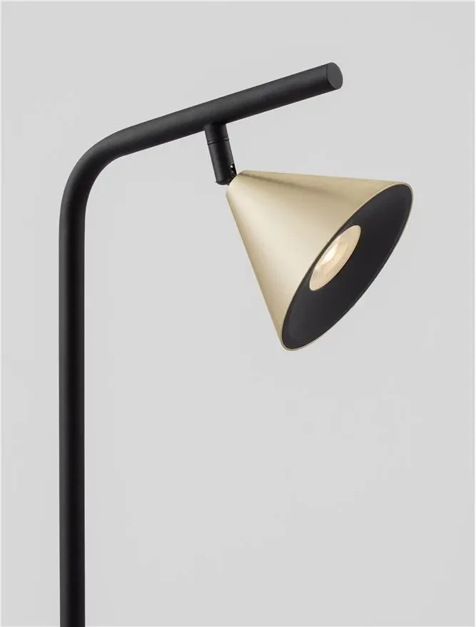 Lampadar CONICO GU10, 1x10 W, 100-240 V, IP20, aluminiu 8
