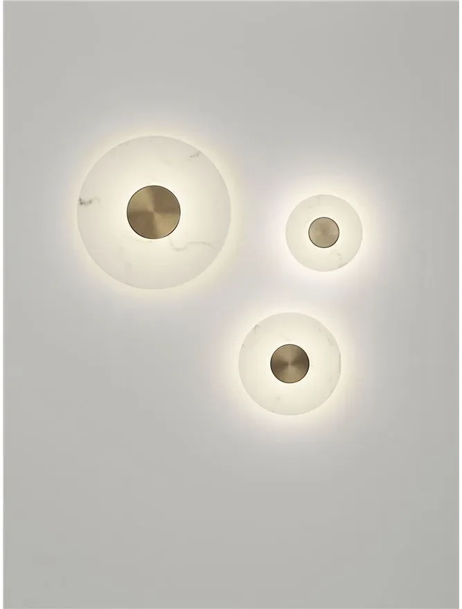 Aplică MARZIO LED 14 W, 220-240 V, 1054 lm, 3000K, IP20, metal și alamă 7