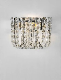 Aplică CELYSIA LED 12 W, 220-240 V, 804 lm, 3500K, IP20, oțel inoxidabil, cristal și oțel 4