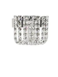 Aplică CELYSIA LED 12 W, 220-240 V, 804 lm, 3500K, IP20, oțel inoxidabil, cristal și oțel 5