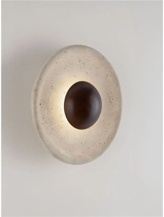 Aplică CERIO LED 4 W, 220-240 V, 93 lm, 3000K, IP20, lemn și travertine 8