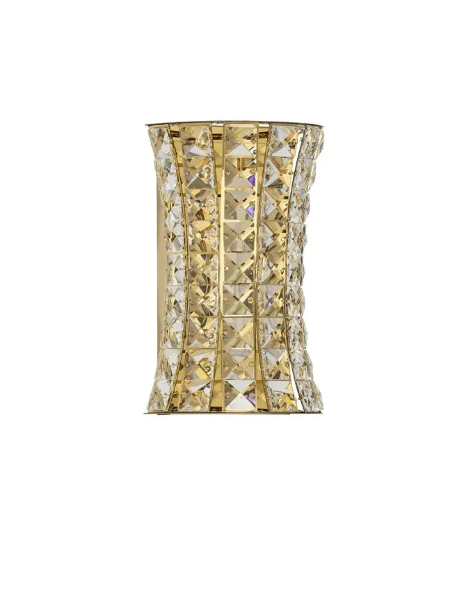 Aplică CELYSIA LED 12 W, 220-240 V, 720 lm, 3500K, IP20, oțel inoxidabil, cristal și oțel 5