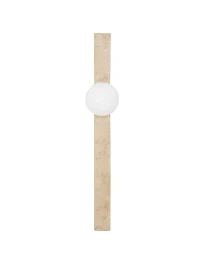 Aplică OVEE G9, 1x5 W, 100-240 V, IP20, sticlă și travertine 3
