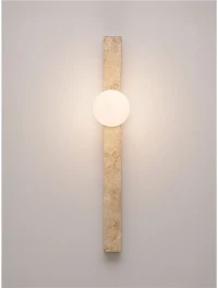 Aplică OVEE G9, 1x5 W, 100-240 V, IP20, sticlă și travertine 7
