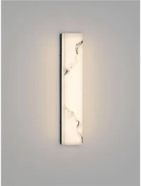 Aplică SHADO LED 12 W, 220-240 V, 709 lm, 3000K, IP20, oțel și alabaster 4