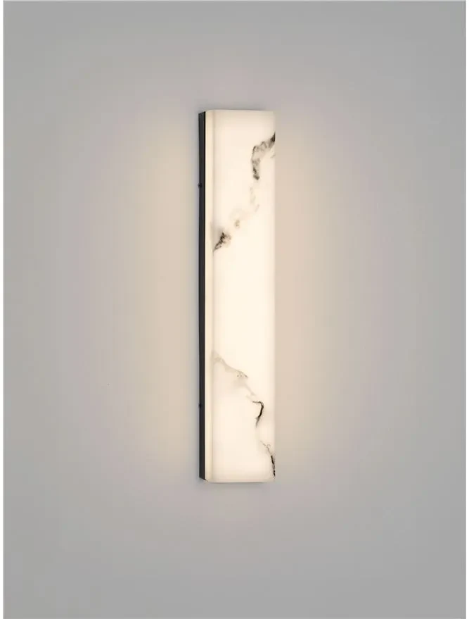 Aplică SHADO LED 12 W, 220-240 V, 709 lm, 3000K, IP20, oțel și alabaster 4