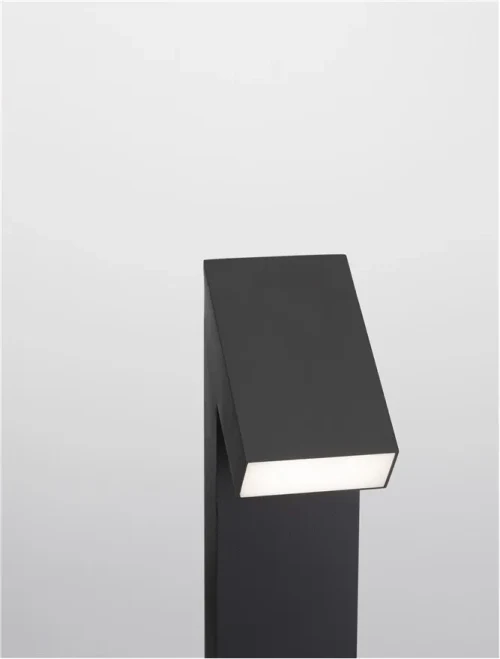 Stâlp BRIGITTA LED 6 W, 100-240 V, 3000K, IP65, CRI ≥80, acril
