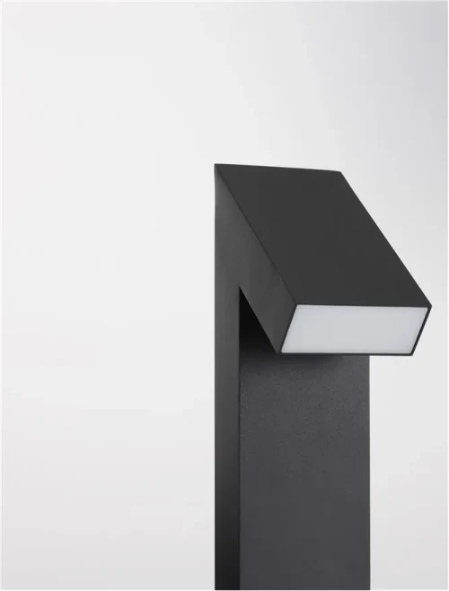 Stâlp BRIGITTA LED 6 W, 100-240 V, 3000K, IP65, CRI ≥80, acril