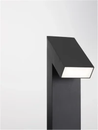 Stâlp BRIGITTA LED 6 W, 100-240 V, 3000K, IP65, CRI ≥80, acril 8