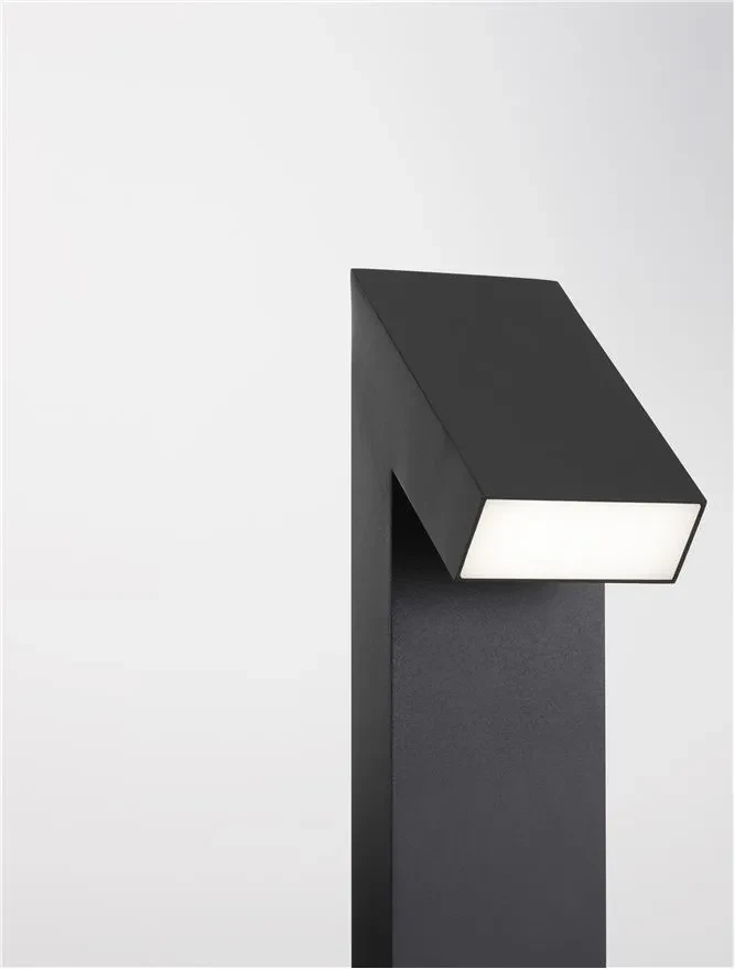 Stâlp BRIGITTA LED 6 W, 100-240 V, 3000K, IP65, CRI ≥80, acril 8