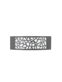 Aplică exterior ZENITH E27, 1x12 W, 220-240 V, IP44, acril și metal 2