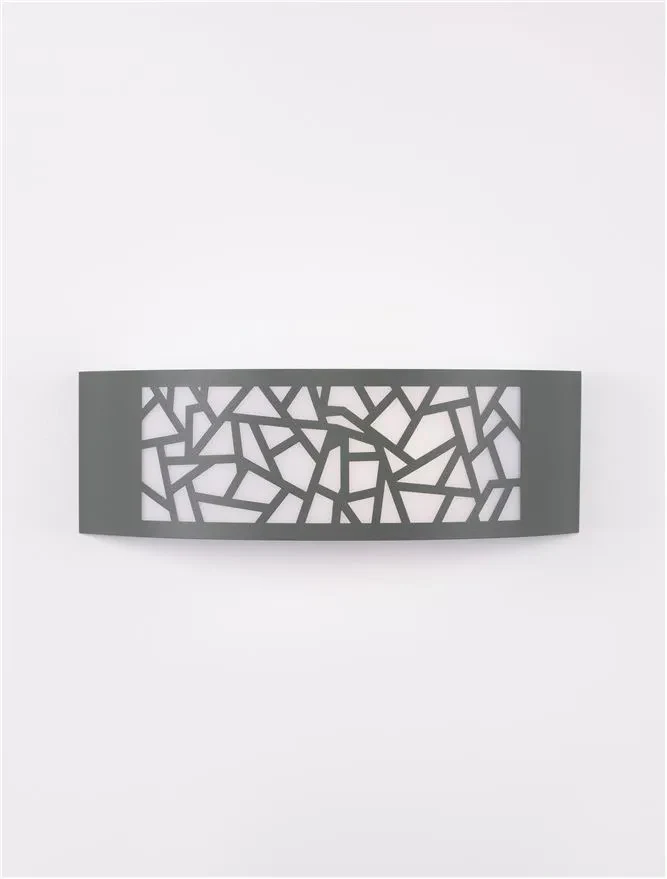 Aplică exterior ZENITH E27, 1x12 W, 220-240 V, IP44, acril și metal 4