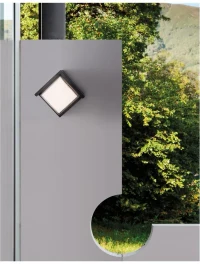 Aplică exterior MAX LED 12 W, 220-240 V, 430 lm, 3000K, IP65, acril și ABS